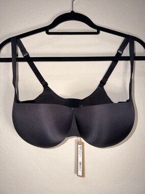 SKIMS Ultimate Push-Up Balconette Bra color ONYX NWT 34DDD